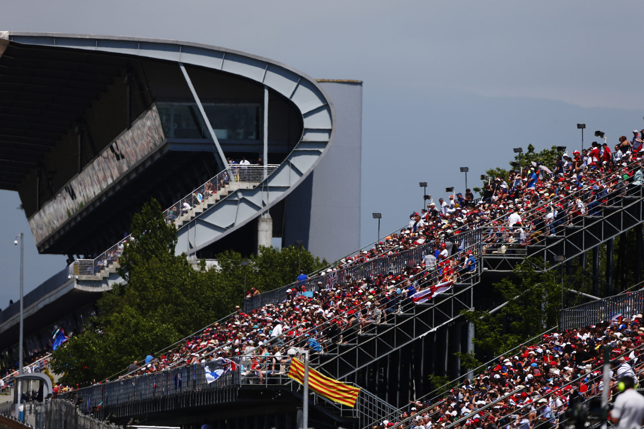 F1 Grandstand at the Spanish Grand Prix